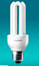 飛利浦（PHILIPS）U型節能燈標準型節能燈E27螺口18W 3U白光（6500K) 曬單實(shí)拍圖