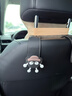 范爺家車(chē)載掛鉤2個(gè)創(chuàng  )意煤球裝飾車(chē)內座椅掛鉤汽車(chē)上收納多功能置物用品 曬單實(shí)拍圖