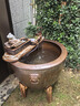 流水趣陶瓷金魚(yú)缸大號庭院院子門(mén)海睡蓮缸荷花缸老式大水缸流水循環(huán)擺件 熱賣(mài)套組】水到渠成（大號缸60cm 曬單實(shí)拍圖