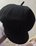 啄木鳥(niǎo)貝雷帽子女秋冬韓版潮英倫復古顯臉小堆堆帽報童畫(huà)家帽八角鴨舌帽 曬單實(shí)拍圖