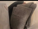 棉十三4雙襪子女長(cháng)筒秋冬季加厚保暖毛圈小腿襪加高顯瘦jk少女加絨抗寒 曬單實(shí)拍圖