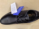 回力官方皮鞋男2025冬季加絨正裝鞋商務(wù)男鞋工作鞋子男 黑色 43 曬單實(shí)拍圖