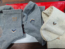 貓人男士襪子男秋冬季【100%純棉吸汗】中筒襪透氣消臭運動(dòng)棉襪6雙 曬單實(shí)拍圖