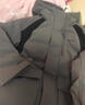 阿迪達斯25年冬款灰色派克羽絨服  商務(wù)通勤600蓬男士休閑羽絨連帽夾克 曬單實(shí)拍圖