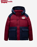 Levi's【新年馬年】李維斯兒童外套男童棉服紅色春季新款保暖加厚童裝女 草本紅 150 /72 【建議身高140-152cm】 曬單實(shí)拍圖