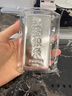 ALLOVE銀條9999足銀實(shí)心銀磚500克投資純銀情人節馬年本命年新年禮物 曬單實(shí)拍圖