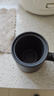 陶瓷茶水分離泡茶杯子男士個(gè)人專(zhuān)用辦公室帶過(guò)濾茶漏水杯定制LOGO 磨砂黑辦公杯-400ml 曬單實(shí)拍圖