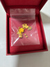 老鳳祥小木馬黃金項鏈女足金生肖馬吊墜可愛(ài)情人節生情人節禮物送女朋友 京速達*旋轉木馬吊墜 約0.3g【贈銀鏈】品牌禮盒 曬單實(shí)拍圖
