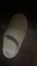 奧康（Aokang）棉拖鞋女秋冬季室內居家靜音防滑日式軟底無(wú)聲抗菌防臭地板拖男 曬單實(shí)拍圖