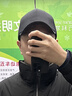 法派帽子大頭圍顯臉小硬頂棒球帽女寬帽檐加大加深鴨舌帽男 黑色 曬單實(shí)拍圖