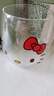 Kitty玻璃水杯可愛(ài)牛奶杯玉桂狗玻璃杯女高顏值三麗鷗可愛(ài)水杯 KT貓 曬單實(shí)拍圖