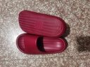 樸西新款EVA踩屎感厚底拖鞋女士居家室內情侶拖鞋男 安哥拉紅 37-38 曬單實(shí)拍圖