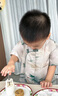 Shining Moment丨青山綠水 嬰兒衣服短袖短褲分體套裝竹棉紗布國風(fēng)幼童漢服中式 青山綠水-短袖竹棉紗布套裝 110 曬單實(shí)拍圖