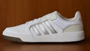 adidas ENTRAP美式校園風(fēng)運動(dòng)少年感復古籃球風(fēng)板鞋男女阿迪達斯 白色/暗銀金屬/樹(shù)脂黃   37 曬單實(shí)拍圖