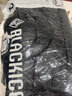 黑冰25秋冬男款鵝絨800蓬高蓬防潑輕量保暖活帽羽絨服F8620MJ 黑色 L 曬單實(shí)拍圖