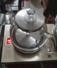 益茶福全自動(dòng)上水電熱水壺底部上水嵌入式茶臺功夫茶燒水壺飲水燒水一體機抽水玻璃煮茶壺保溫泡茶壺 SQ-008金色玻璃套裝 1L 曬單實(shí)拍圖
