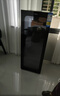 海爾（Haier）136升冰吧帶冷凍家用立式冷藏柜客廳超薄透明玻璃黑色辦公室茶葉保鮮柜單門(mén)冰箱LC-136LHESD1 曬單實(shí)拍圖