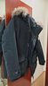 京東京造【進(jìn)口極寒95鵝絨服】羽絨服男外套女冬季新款中長(cháng)款 曜石黑 M 曬單實(shí)拍圖