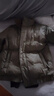 皮爾卡丹（pierre cardin）羽絨服男士秋冬季保暖加絨加厚商務(wù)立領(lǐng)防風(fēng)防寒外套 綠色 XL 曬單實(shí)拍圖