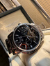 冠琴（GUANQIN）手表男機械表瑞士品質(zhì)防水夜光全自動(dòng)多功能雙日歷高檔商務(wù)男表 黑色鈦金屬 終生保 41mm 曬單實(shí)拍圖