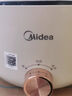 美的（Midea）電煮鍋電火鍋電炒鍋不沾易清潔多功能鍋電熱鍋火鍋專(zhuān)用鍋家用大容量電鍋一體鍋宿舍泡面小電鍋 6L 【大口徑加深火鍋】 曬單實(shí)拍圖