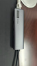聯(lián)想（lenovo）Type-c轉網(wǎng)口轉換器擴展塢RJ45千兆網(wǎng)線(xiàn)轉接器USB分線(xiàn)器筆記本擴展器延長(cháng)線(xiàn)hub拓展塢BY02-RC 千兆 曬單實(shí)拍圖