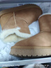 駱駝（CAMEL）雪地靴女時(shí)尚保暖棉鞋套筒厚底面包鞋 L24W275655 駝色 37  曬單實(shí)拍圖