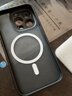 魔杰樂(lè ) 適用蘋(píng)果17promax手機殼磁吸充電iPhone16promax手機保護套沙漠色全包防摔軟膠膚感磨砂簡(jiǎn)約輕奢 磁吸黑色【萊卡系列-金屬鏡頭圈】 iPhone15ProMax 曬單實(shí)拍圖