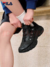 FILA 斐樂(lè )官方男鞋TRUFFLE老爹鞋2026春季新款蘑菇鞋休閑鞋運動(dòng)鞋 黑-BK 43 曬單實(shí)拍圖