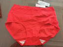 都市麗人本命年馬年女士紅色內褲女純棉高腰收腹大碼鴻運三角褲4條XL 曬單實(shí)拍圖
