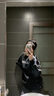 李寧衛(wèi)衣男春秋季新款套頭衫寬松美式潮流休閑外套情侶運(yùn)動(dòng)服上衣女 標(biāo)準(zhǔn)黑（常規(guī)款+店長(zhǎng)推薦） L 曬單實(shí)拍圖