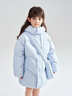 笛莎（DEESHA）女童羽絨服2025冬款三防抗菌中長(cháng)款連帽羽絨外套童裝中大童上衣 曬單實(shí)拍圖