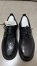 百麗通勤商務(wù)皮鞋2025男牛皮褶皺增高休閑鞋A1373AM4 黑色2  42 曬單實(shí)拍圖