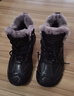 駱駝（CAMEL）冬季新款雪地靴羊毛加絨厚底磨砂牛皮保暖城市戶(hù)外徒步鞋男靴會(huì )員 G13W307076 黑色 41 曬單實(shí)拍圖