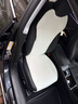 固特異（Goodyear）汽車(chē)坐墊適用于特斯拉煥新ModelY/3/YL座椅套四季防污座墊靠背墊 煥新Y/ModelY/3 主副駕座墊*2 白 曬單實(shí)拍圖