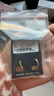 AJIDOU阿吉豆耳飾女法式耳環(huán)輕奢耳扣配飾品小眾高級感耳墜圈耳釘 金色 曬單實(shí)拍圖