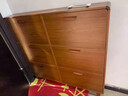 超薄翻斗鞋柜家用門(mén)口收納柜一體靠墻2025新款小窄簡(jiǎn)易玄關(guān)儲物柜 【15MM加厚歐松生態(tài)板 |雙層款】檀木色120-24-119CM 曬單實(shí)拍圖