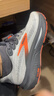 布魯克斯（BROOKS）GHOST幽靈17 跑鞋男女透氣緩震運動(dòng)跑步鞋 男款 蘑菇灰/桔紅/烏木色 41 曬單實(shí)拍圖