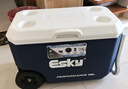 愛(ài)斯基（ESKY）車(chē)載家商用保溫箱便攜式冷藏戶(hù)外小冰箱冰桶外賣(mài)露營(yíng)野餐保鮮 38L(PU)帶輪+2個(gè)350ml藍冰+8冰袋 曬單實(shí)拍圖