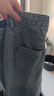 森馬（Semir）森柔牛仔丨牛仔褲女潮流顯瘦褲子25春秋季寬松闊腿褲109925124001 曬單實(shí)拍圖