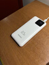 名創(chuàng  )優(yōu)品（MINISO）【國家3C認證】自帶線(xiàn)移動(dòng)電源2025新款可上飛機快充蘋(píng)果17充電寶超薄小巧便攜大容量迷你大功率 極光白【22.5W快充雙線(xiàn)/多充電口/1萬(wàn)毫安】 曬單實(shí)拍圖
