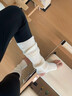古旭瑜伽襪套秋冬新款加厚堆堆襪女士保暖修飾腿型顯瘦白色運動(dòng)踩腳襪 【1雙裝】米白 均碼 【鎖溫抗寒/顯瘦不下滑/高克重不松垮】 曬單實(shí)拍圖
