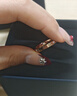 丹尼爾惠靈頓（DanielWellington）dw戒指男 星辰系列情侶戒指 玫瑰金60號 新年禮物送男友 DW226 曬單實(shí)拍圖