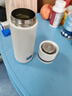 樂(lè )扣樂(lè )扣（LOCK&LOCK）心儀茶水分離保溫杯男女帶茶隔泡茶商務(wù)辦公水杯【年會(huì )福利】 白色 440ml 曬單實(shí)拍圖
