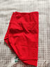 都市麗人紅色內褲女高腰大碼純棉100A抑菌加長(cháng)襠2026馬年本命年三角褲女士 曬單實(shí)拍圖