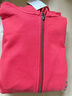 優(yōu)衣庫男裝女裝連帽拉鏈運動(dòng)開(kāi)衫/長(cháng)袖外套衛衣482311 14 瑪瑙紅色 M 曬單實(shí)拍圖