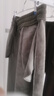 凡客誠品（VANCL）加絨褲子男款冬季寬松保暖休閑褲男士百搭運動(dòng)直筒褲 麻灰 L 曬單實(shí)拍圖