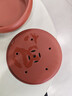 YH紫砂手工茶盤(pán)朱泥潮州茶海陶瓷茶船家用茶臺功夫托盤(pán)茶具圓形儲 9英寸大紅袍茶盤(pán)古錢(qián) 曬單實(shí)拍圖