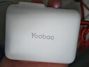 羽博（Yoobao）10000毫安便攜充電寶【3C認證】22.5W超級快充自帶線(xiàn)移動(dòng)電源可上飛機迷你款蘋(píng)果/安卓手機通用 【雪山白】【20W/22.5W超級快充+智能數顯】 曬單實(shí)拍圖