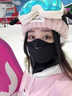 MG.JRS德國品牌滑雪面罩護頸護臉?lè )里L(fēng)保暖不漏風(fēng)戶(hù)外登山騎行保暖神器 頭套款【黑色戴臉頰防曬呼吸條】25 均碼【高彈均碼可調節】 曬單實(shí)拍圖